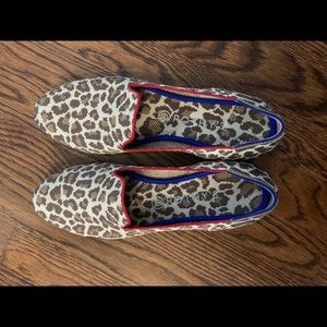 Rothy’s mocha spot loafer